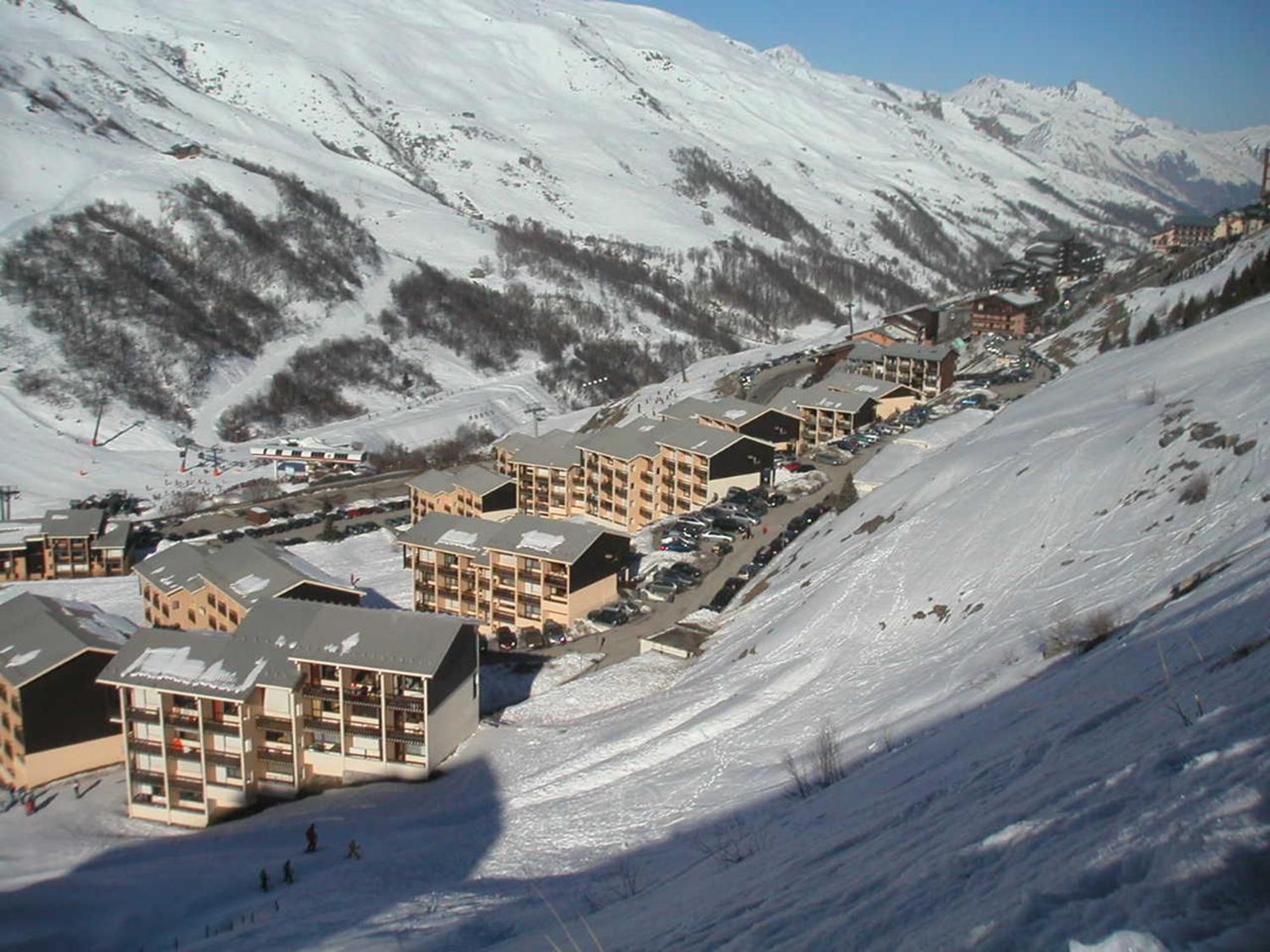 Studio Cabine Classique Aux Menuires, Proche Des Pistes - Fr-1-344-1228 Daire Saint-Martin-de-Belleville Dış mekan fotoğraf